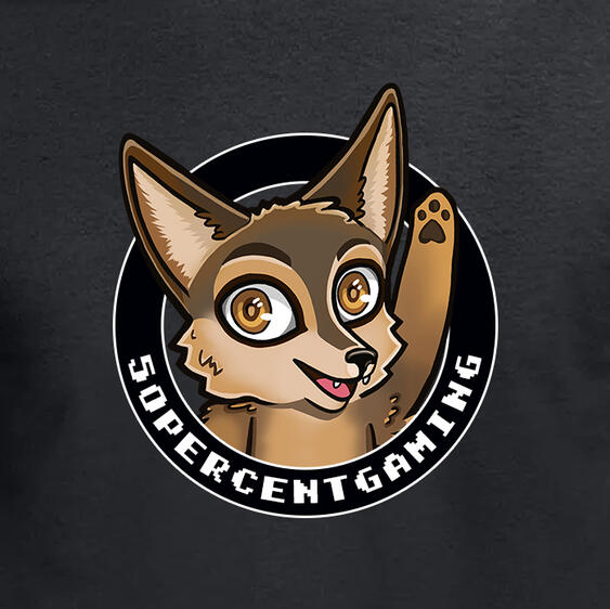 Jackal merch for 50percentgaming