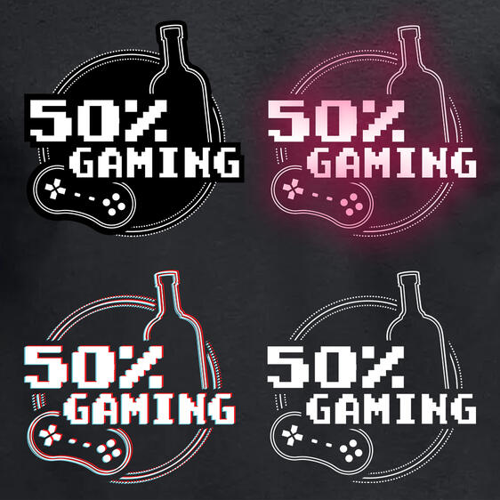 Logos for 50percentgaming