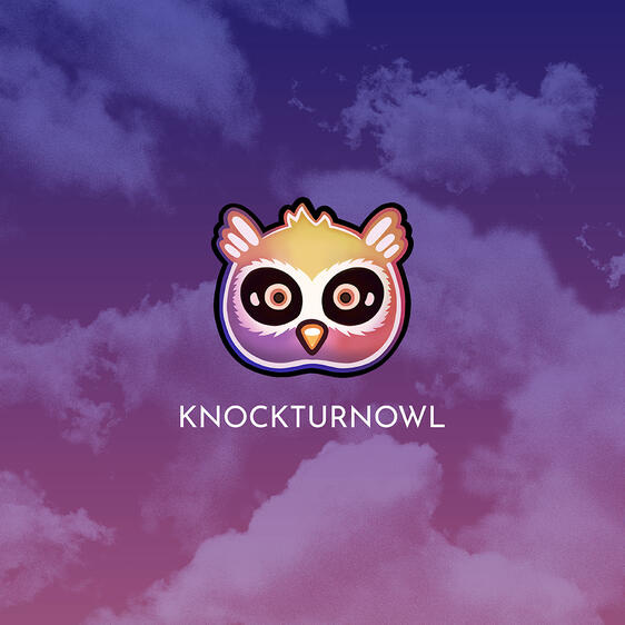 Logo for Knockturnowl (day version)